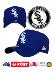 CHICAGO WHITE SOX MLB NEW ERA 9FORTY SNAPBACK BLUE WHITE FRAME CAP HAT LA NY NBA
