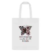Autism Normalize Minds Of All Kinds Tote Bag, One Size, white