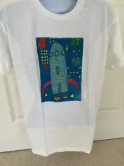 KIDS' GRAPHIC SPACESHIP T-SHIRT
