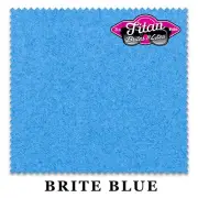 9' Championship Titan Brites & Lites Billiard Pool Table Felt Cloth - Brite Blue