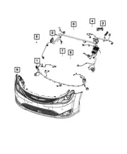 Genuine Mopar Front End Module Wiring 68240571AG (for: Chrysler)