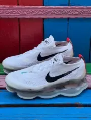 Nike Air Max Scorpion FK White Black Hook Full Palm Air Cushion