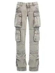 [The Attico] The Attico-Essie Jeans Grigio-Donna 26 Gray