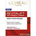 L'Oreal Paris Revitalift Anti Wrinkle + Firming Anti-Aging Night Cream 1.7 oz