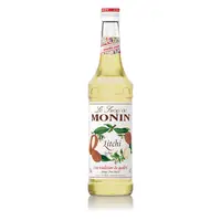 在飛比找PChome24h購物優惠-開元食品 Monin糖漿-荔枝700ml