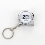 Portable 2M Retractable Mini Tape Measure Keychain – Compact Measuring Tool
