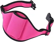 LeeQinersw Microphone Belt Bag Waistband Bag Neoprene Adjustable Protector Carrier Pouch Microphone Holder for Micro Speaker Exercise
