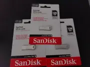 USB 3.2 128G SanDisk Ultra Luxe Flash Drive Memory Stick | 400Mps | x 3