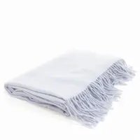 在飛比找蝦皮購物優惠-LANVIN披巾 圍巾羊絨 流蘇 圍巾 紫 大面積 日本直送