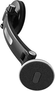 UTHCLO Car Suction Cup Phone Holder Adjustable Dashboard Mount for Safe Driving Compatible with Smartphones Easy One Hand Operation Secure Skid Design Space Saving Windshield Bracket