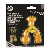 Tasty Bone Nylon Trio Chicken Chew Toy for Dogs
