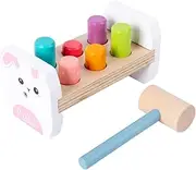 ERINGOGO 1Set Cartoon Design Hammering for Interactive Whack Game for Educational to Hand Eye Coordination Concentration Safe Engaging Playtime