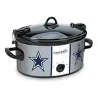 Crock-Pot Dallas Cowboys NFL 6-Quart Cook & Carry Oval Slow Cooker NIB