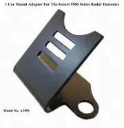 1 Nice Car Mount Adapter For The Escort Radar Detector 9500 Series Only, A2591