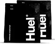 Huel Black Edition - Nutritionally Complete 100% Vegan Gluten-Free - Less Carbs More Protein - Powdered Meal (Chocolate, 2 Bags)