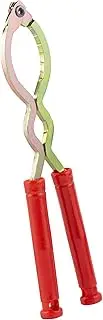 Nut Crackers for All Nuts - Metal Nutcracker for Nuts with Plastic Handle - Pecans, Macadamias, and Walnut Cracker Tool for Kitchen