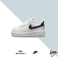 在飛比找蝦皮商城優惠-NIKE FORCE 1 LOW SE 童鞋 白黑 黑勾 F