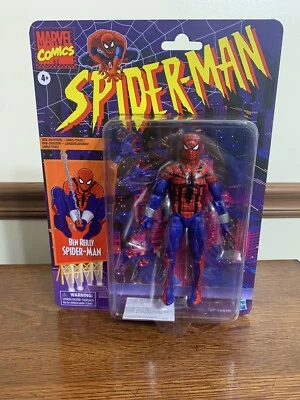 Hasbro Marvel Legends Ben Reilly SPIDER-MAN 6" Figure Retro Card In Hand New