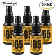 5-PACK Dunlop Formula No. 65 Guitar Polish & Cleaner 1-oz. Bottle 651J