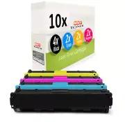 10x Toner Replaces Canon 046H BK 046H C 046H M 046H Y