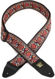 Ernie Ball 2-inch Polypro Strap - Royal Bloom (3-pack) Bundle
