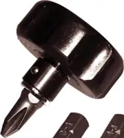 Stubby Screwdriver Bit Holder Set T&E Tools 5021