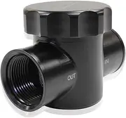 AF64-2043 Billet Radiator Filter Black Fit To Radiator Hose