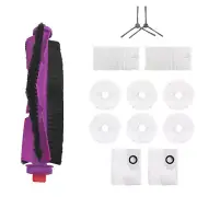 Vacuum Cleaner Accessories for Midea V12 Main/Side Brush Wipe Dustbag Parts
