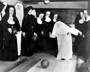 Nuns Bowling Photo