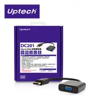 在飛比找PChome24h購物優惠-Uptech 登昌恆 DC201 Dp to VGA訊號轉換