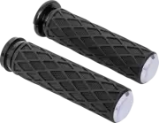 Arlen Ness Diamond Grips 500-008 Chrome TBW