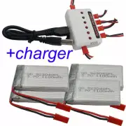 3.7V 1100mAh 25C Li Battery 923048 JST For M18 H5P Syma X5 RC Quadcopter Drone