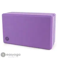 在飛比找PChome商店街優惠-easyoga 瑜珈磚 高優質瑜珈磚(50D) - 紫色 Y
