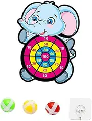 Happyyami Superb Craftsmanship Sticky Ball Toy Set 7pcs Throwing Safe for Kids Random Color