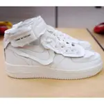 爆款 CDG X NIKE AIR FORCE 1 MID 白 休閒鞋 慢跑DC3601-100 運動休閒鞋 男女鞋