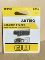 AntSig USB 2.0 Card Reader With Key Chain