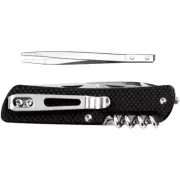 Ruike Knife M21 Medium Multi Tool Black G10 Handle 12C27 Stainless Blade