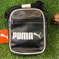 在飛比找蝦皮購物優惠-［喬比熊］ PUMA CAMPUS 皮革側背包 076641