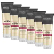 6x John Frieda Sheer Blonde Everlasting Blonde Conditioner 250mL