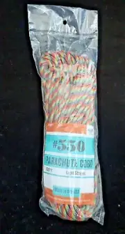 Rainbow 550 Paracord Parachute Cord 100ft Survival Rope Crafts