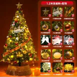 聖誕樹 2023新款1.2米聖誕樹家用聖誕節裝飾ins風高級感DIY小聖誕樹擺件