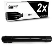 2x Cartridge Black for Xerox WC-7545 WC-7830-T WC-7525 WC-7830-F
