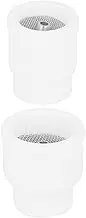 RIZGHWOY 12# Robust Ceramic Welding Cutting and Ceramic Shield Cup for WP -17/18/26/20 Agon -LICHTBOGEN Welding, High Temperature, 2pcs, White