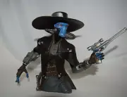 STAR WARS THE CLONE WARS CAD BANE VINYL BANK BUST DIAMOND SELECT TOYS