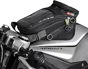 Motorcycles Tank Bag - Strong Magnetic Bag, Universal Fish Bag, Non-Smooth Black Motorcycle Bag, Portable Motorcycle Accessories, Phone Bag with Touchscreen Design for Most Motorcycles