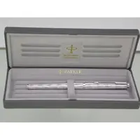 在飛比找蝦皮購物優惠-全新絕版派克Parker180絕版法國銀流.585.14K.