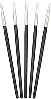 5pcs Dental Resin Brush Pens Dental Shaping Silicone Tooth Tool for Adhesive Composite Dental Shaping Dentistry Laboratory Tools