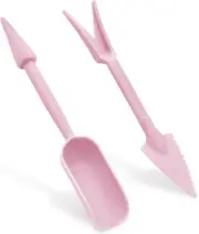 Transplanting Tool Set, 2Pc Small Plastic Sowing Digging Tools Kit Seedling Extr
