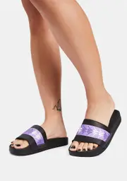 [Kappa] Black Lilac Authentic Adam 15 Slides