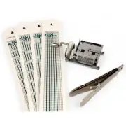 Kikkerland Hand Crack Shaft Mini Music Box Make Your Own Music Sheets Mechanical